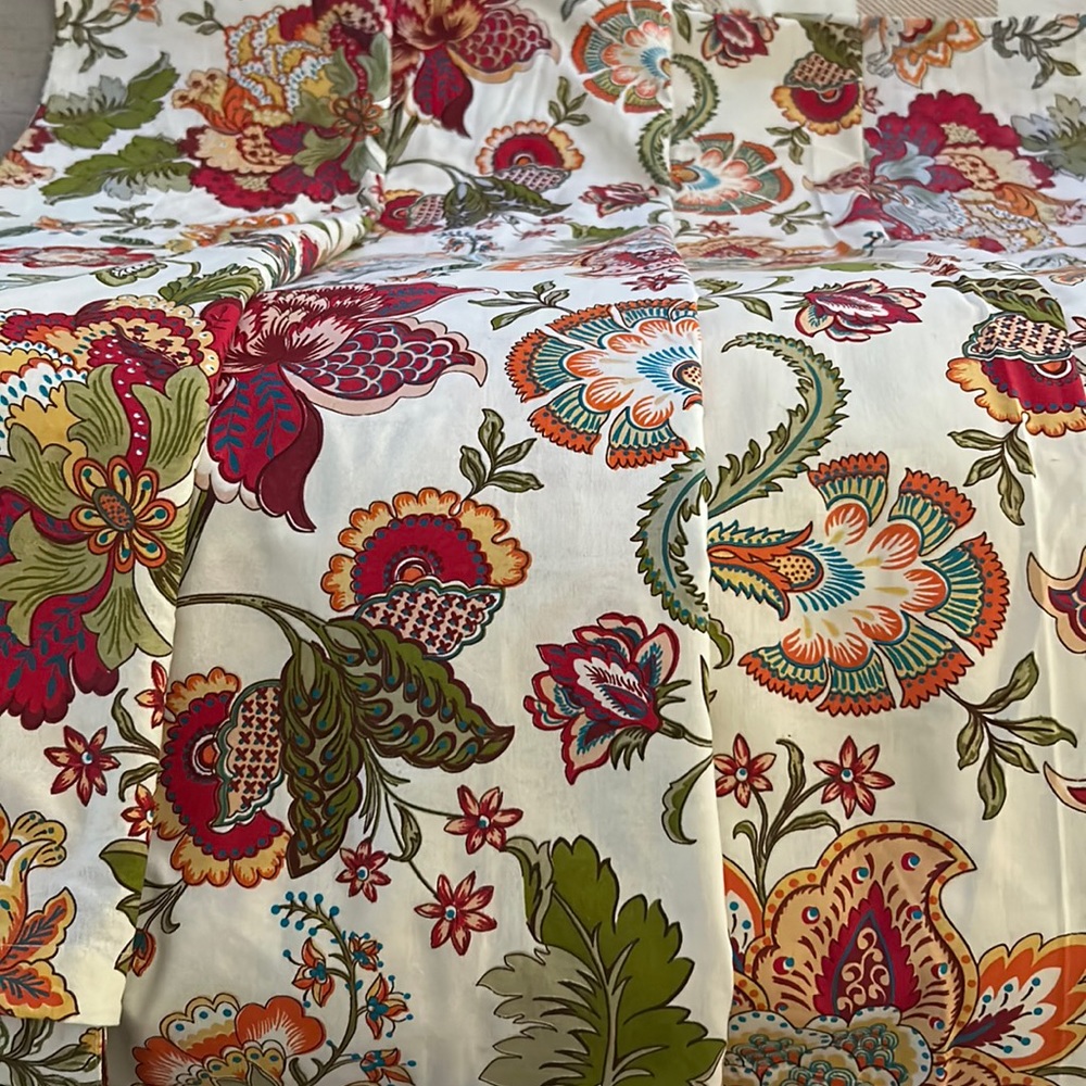 World Market curtains. New without tags. Never used. Four 42x84 curtain panels.